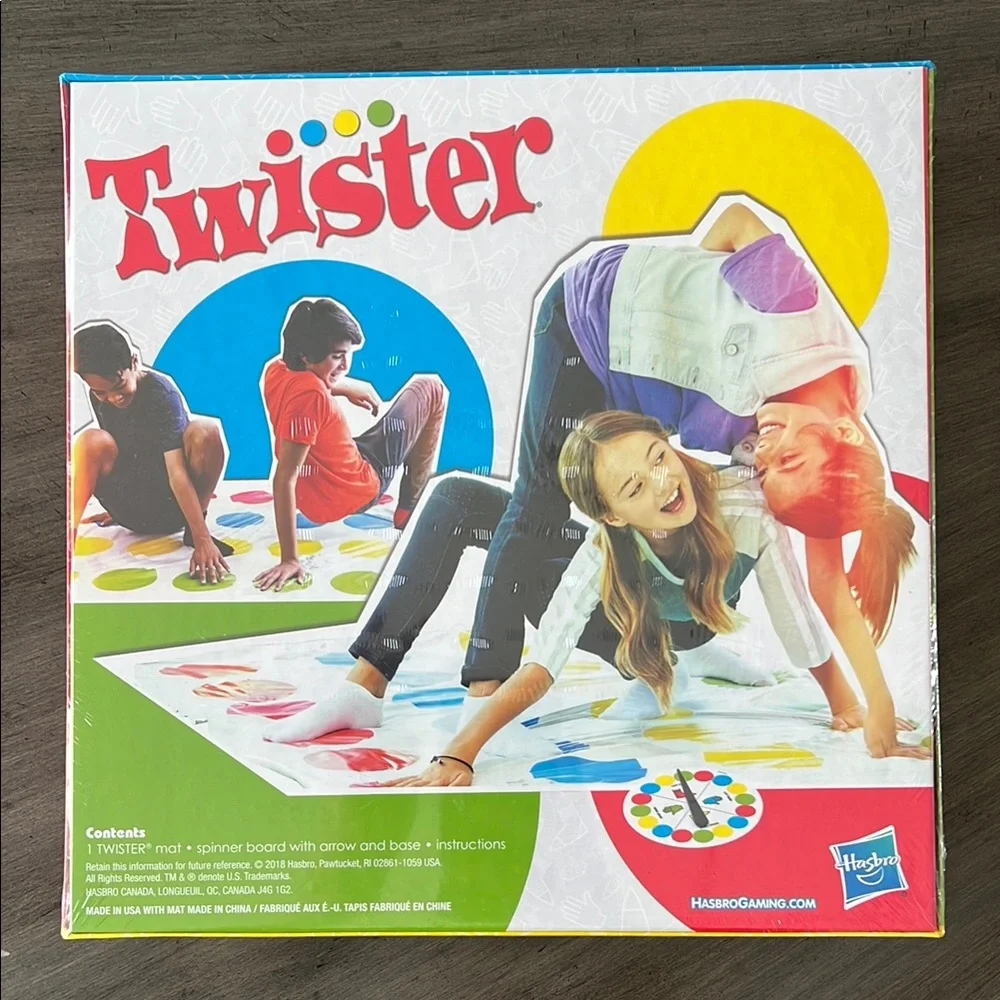 Hasbro Twister Game with Colorful Dots